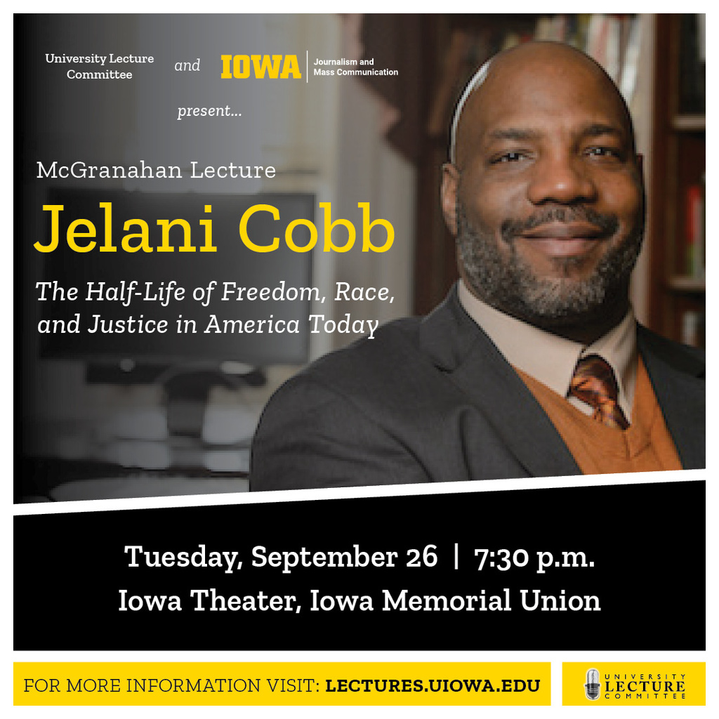 McGranahan Lecture Jelani Cobb promotional image